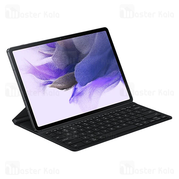 کیف کیبورد دار تبلت اصلی سامسونگ Samsung Tab S8 Plus / S7 Plus / S7 FE Book Cover Keyboard EF-DT730